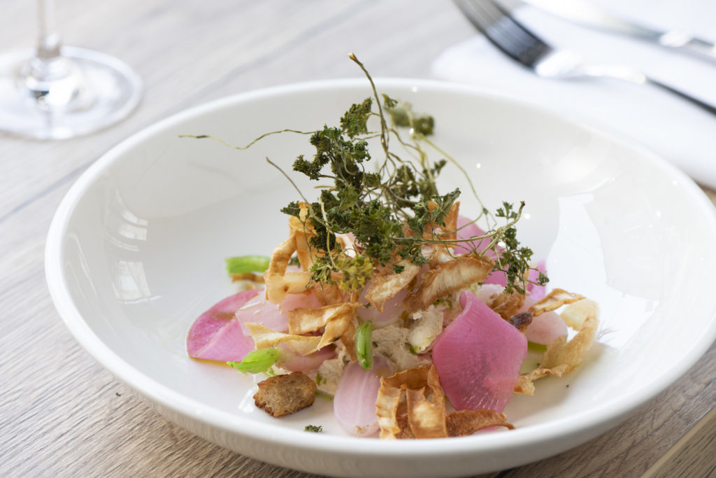 Un plat au restaurant Papilles et papillons